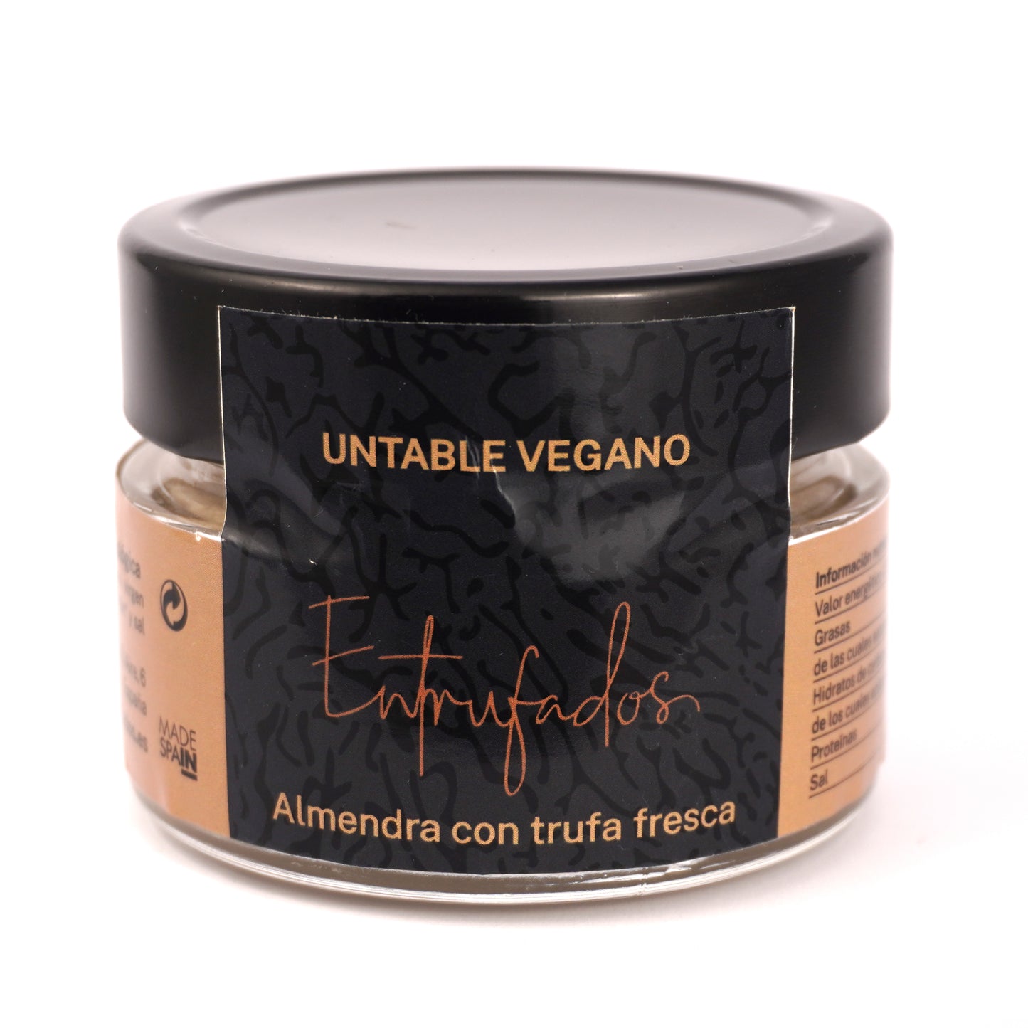 Untable vegano de almendra con Trufa Negra