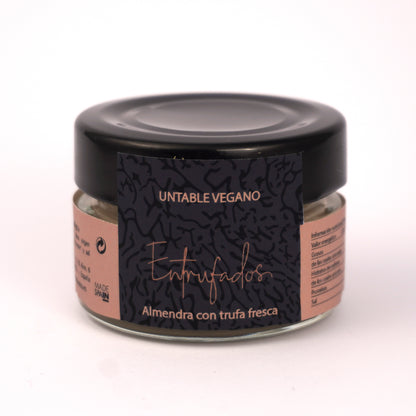 Untable vegano de almendra con Trufa Negra