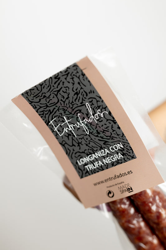 Longaniza con trufa negra (Tuber melanosporum)